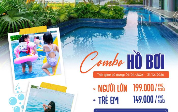 Ưu đãi bể bơi vô cực 2026