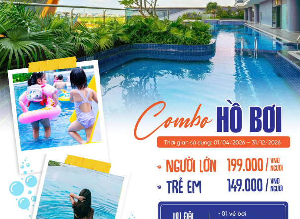 Ưu đãi bể bơi vô cực 2026